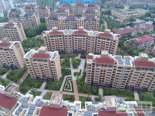 鵬基深業睿城項目太陽能熱水系統工程