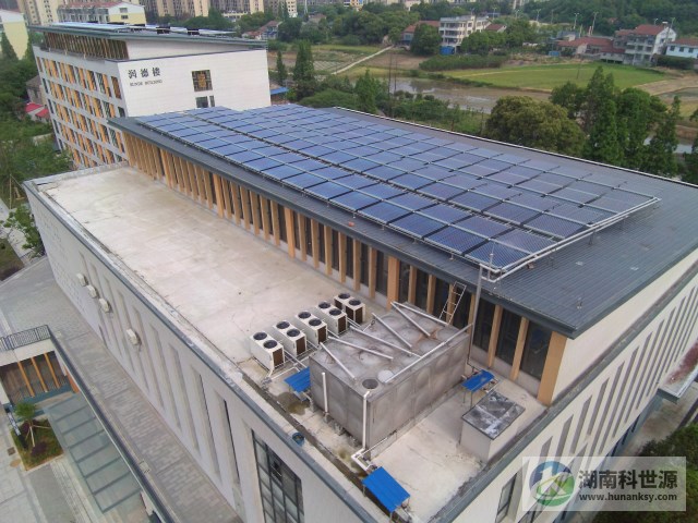 太陽能+空氣能熱水系統(tǒng)